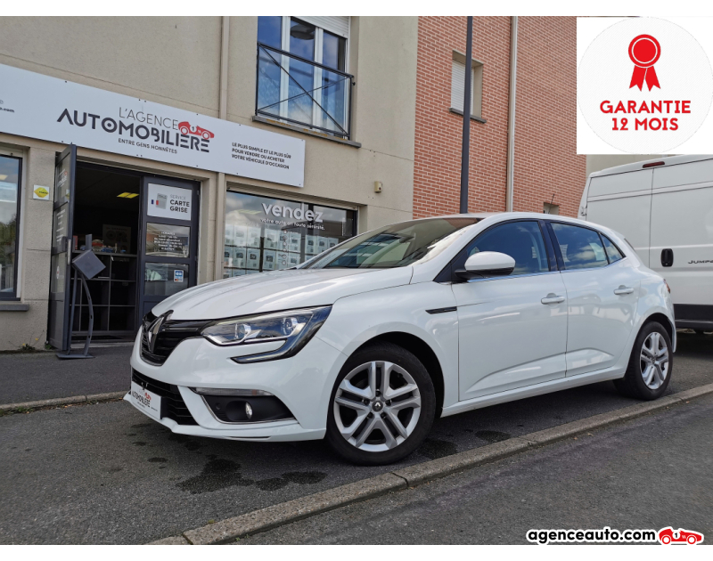 Achat voiture occasion, Auto occasion pas cher | Agence Auto Renault Megane IV 1.5 DCI 90 ENERGY LIFE Blanc Année 2018 Manuelle Diesel