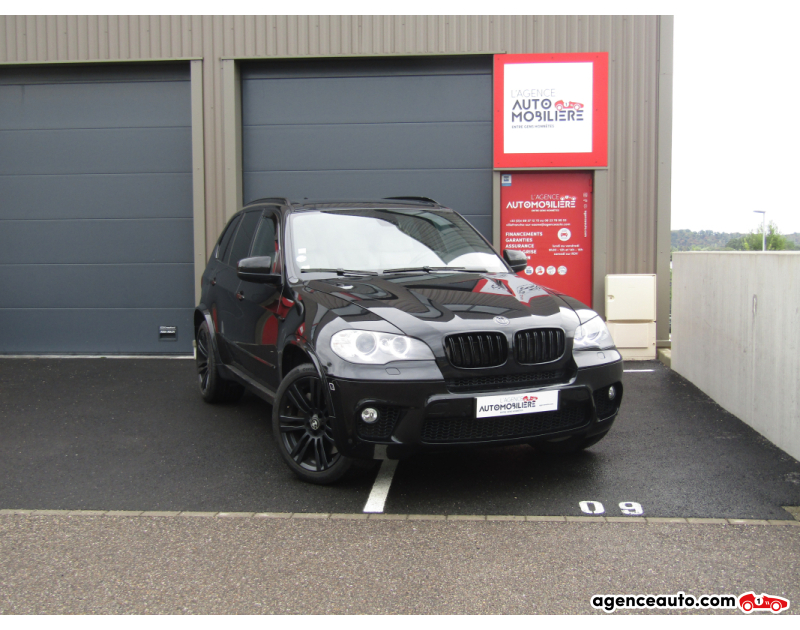 Achat voiture occasion, Auto occasion pas cher | Agence Auto Bmw X5 II (E70) xDrive 50iA 407ch MSPORT. Noir Année 2010 Automatique Essence