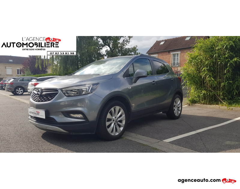 Achat voiture occasion, Auto occasion pas cher | Agence Auto Opel Mokka X 1.6 CDTI 110 Innovation Gris Année 2017 Manuelle Diesel