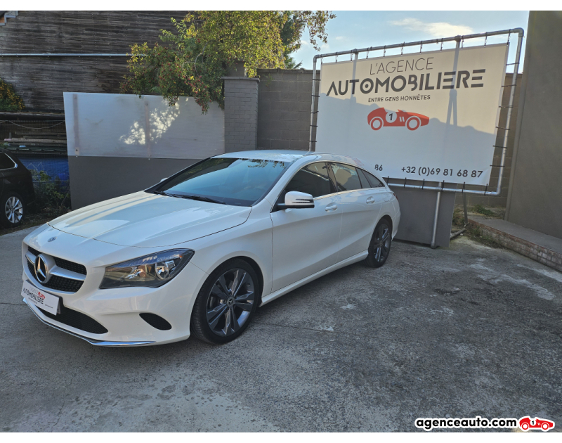 Achat voiture occasion, Auto occasion pas cher | Agence Auto Mercedes Classe CLA 200d Cla Shooting Break Business Solution Blanc Année 2019 Manuelle Diesel