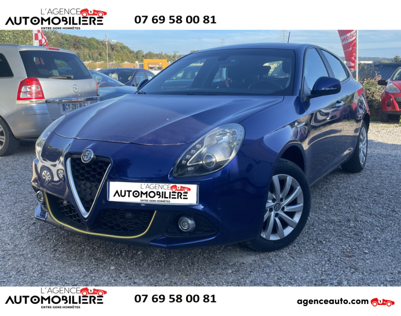 Achat voiture occasion, Auto occasion pas cher | Agence Auto Alfa Romeo Giulietta 2.0 JTDm 16V S&S 150 cv Bleu Année 2016 Manuelle Diesel