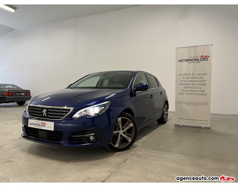 Achat voiture occasion, Auto occasion pas cher | Agence Auto Peugeot 308 Phase II 1.5 BlueHDi  EAT8 S&S 130 cv Bleu Année 2018 Automatique Diesel