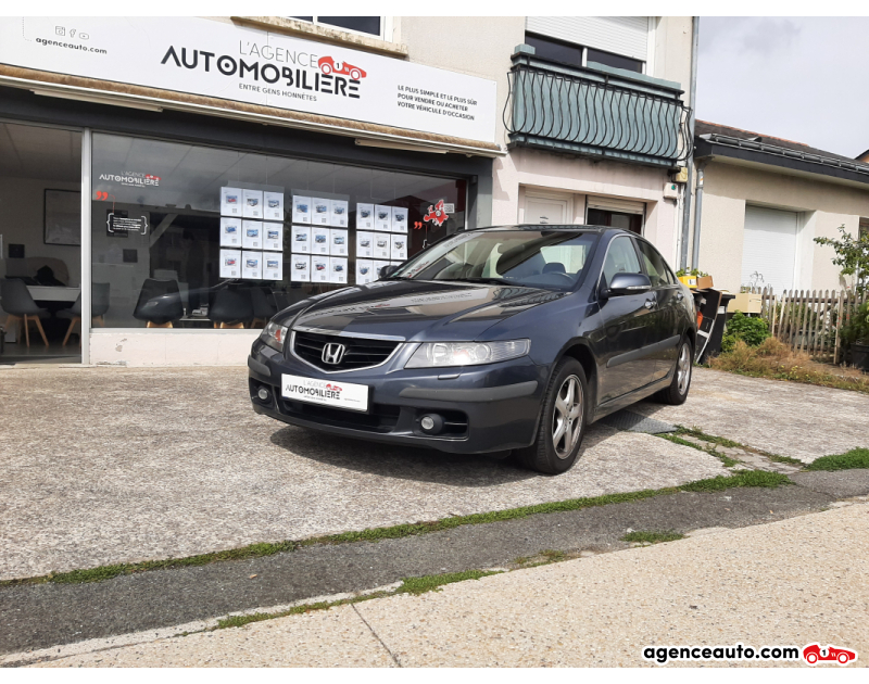 Achat voiture occasion, Auto occasion pas cher | Agence Auto Honda Accord VII 2.2 i-CDTi 16V 140 Sport 1ère main Gris Année 2004 Manuelle Diesel