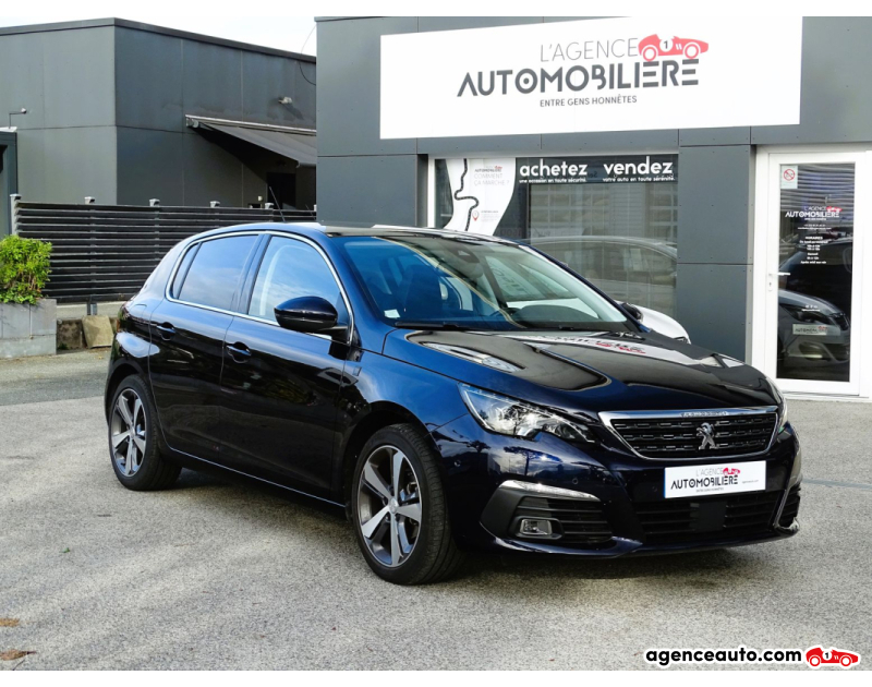 Achat voiture occasion, Auto occasion pas cher | Agence Auto Peugeot 308 II (T9) Phase II 1.2 Puretech 110 ch TECH EDITION BVM6 - GAR 06/2024 Bleu Année 2020 Manuelle Essence