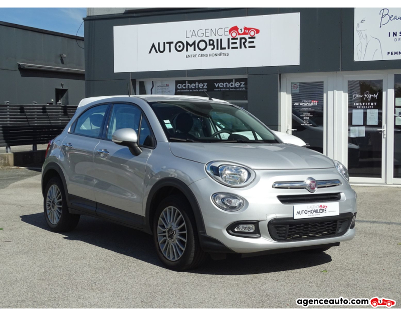 Aankoop Gebruikte Auto, Goedkope Gebruikte Auto | Agence Auto Fiat 500X 1.6 MTJ 120 ch 4x2 POPSTAR BVM6 Gris Jaar 2017 Manuelle Diesel