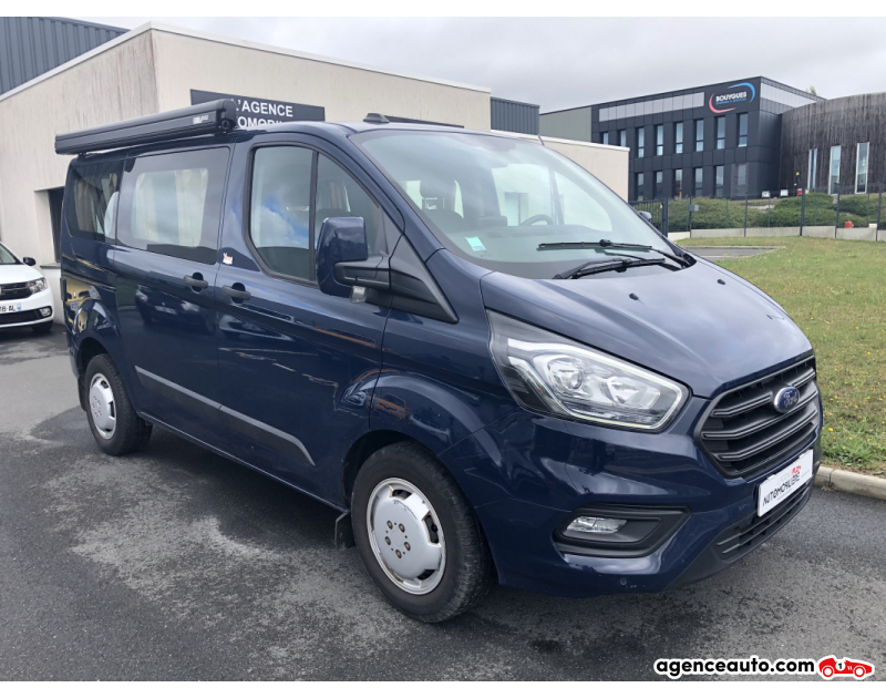 Achat voiture occasion, Auto occasion pas cher | Agence Auto Ford Tourneo Yatoo Tourneo Custom Ph2 310 | L2H1 2.0 EcoB 130 Titanium Bleu Année 2020 Manuelle Diesel