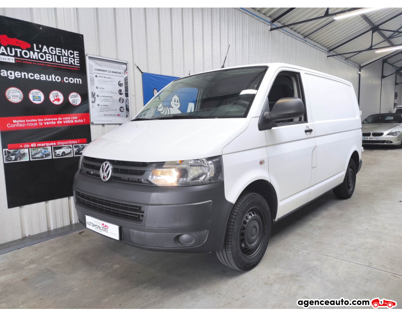 Achat voiture occasion, Auto occasion pas cher | Agence Auto Volkswagen Transporter 2.0 TDI 140 CV L1H1 + aménagement Van Blanc Année 2014 Manuelle Diesel