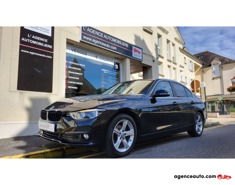 Achat voiture occasion, Auto occasion pas cher | Agence Auto Bmw Série 3 316d 116cv LOUNGE PLUS Noir Année 2016 Manuelle Diesel