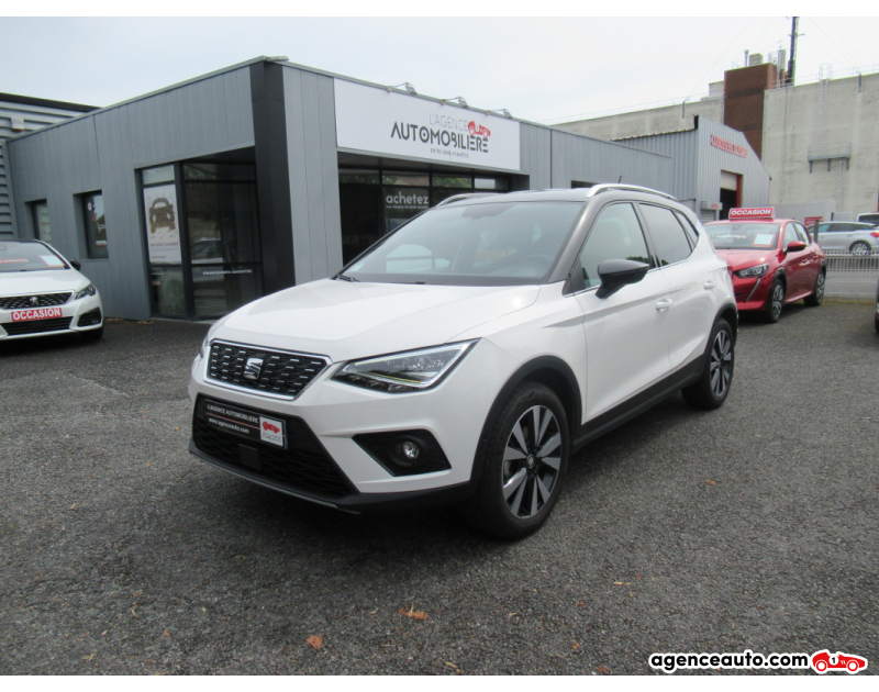 Aankoop Gebruikte Auto, Goedkope Gebruikte Auto | Agence Auto Seat Arona 1.0 TSI 110ch Xperience DSG7 Blanc Jaar 2021 Automatique Essence