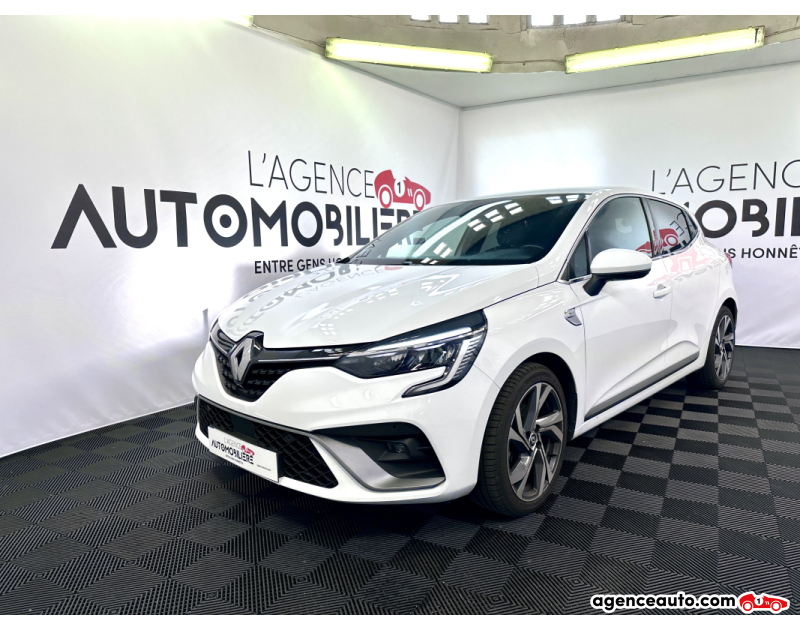Achat voiture occasion, Auto occasion pas cher | Agence Auto Renault Clio V 1.3 TCE 140 RS LINE (Garantie constructeur, Entretien Renault) Blanc Année 2021 Manuelle Essence