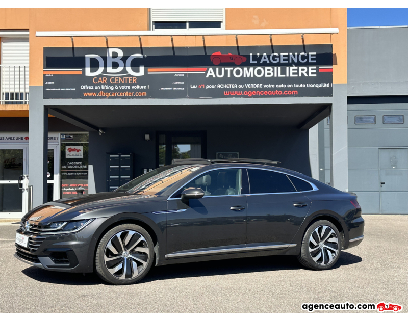 Achat voiture occasion, Auto occasion pas cher | Agence Auto Volkswagen Arteon 4Motion 240 CV R-LINE Exclusive Gris Année 2017 Automatique Diesel