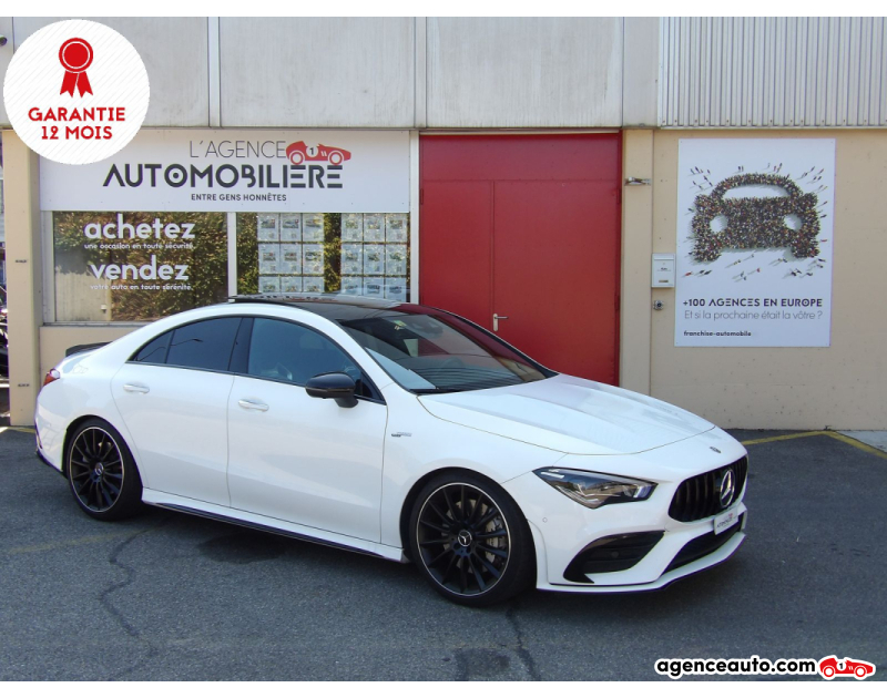 Compra de Carros Usados, Carros Usados Baratos | Auto Immo Mercedes Classe CLA 35 AMG 4Matic 7G-DCT Blanc Ano 2020 Automatique Essence