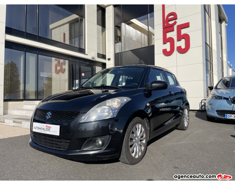 Gebrauchtwagenkauf, Günstige Gebrauchtwagen | Automobilienagentur Suzuki Swift 1.2 VVT 95 GLX Noir Jahr 2012 Manuelle Essence