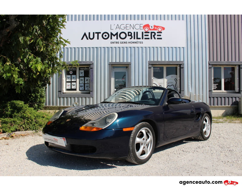 Achat voiture occasion, Auto occasion pas cher | Agence Auto Porsche Boxster 986 2.5 i Roadster 204cv Bleu Année 1997 Manuelle Essence