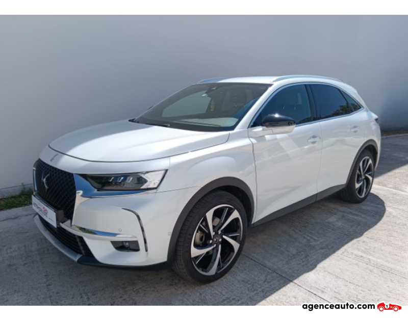 Achat voiture occasion, Auto occasion pas cher | Agence Auto DS DS 7 2.0 BLUE HDI 180 GRAND CHIC OPERA BVA Blanc Année 2020 Automatique Diesel