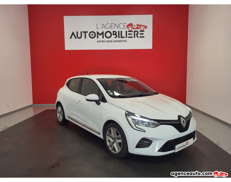 Compra de Coches Usados, Coches Usados Baratos %'|'% Agence Auto Renault Clio 0.9 TCE 100 ECO ZEN PLUS Blanc Año 2019 Manuelle Essence