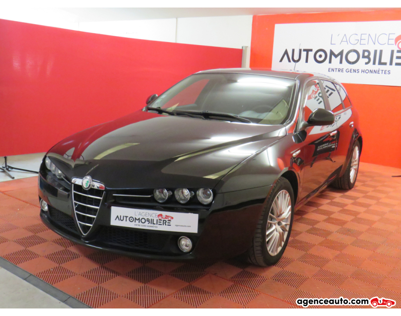 Gebrauchtwagenkauf, Günstige Gebrauchtwagen | Automobilienagentur Alfa Romeo 159 SW 2.2 JTS 185 CV distinctive Noir Jahr 2009 Manuelle Essence