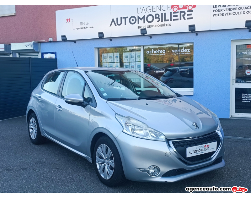 Achat voiture occasion, Auto occasion pas cher | Agence Auto Peugeot 208 1.6 e-HDi 92ch Business Gris Année 2014 Manuelle Diesel