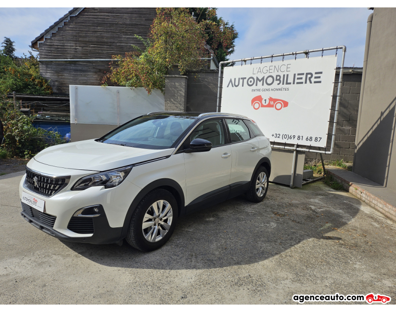 Achat voiture occasion, Auto occasion pas cher | Agence Auto Peugeot 3008 allure 1,6 Argent Année 2017 Manuelle Diesel