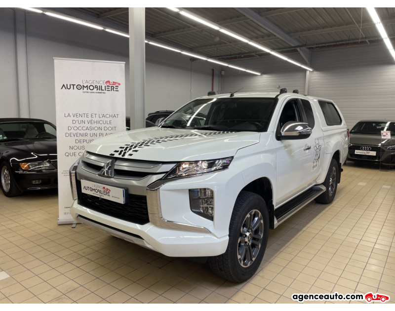 Achat voiture occasion, Auto occasion pas cher | Agence Auto Mitsubishi L200 CLUB CAB 2.2 DID 150 INTENSE NAVI 4WD Blanc Année 2022 Manuelle Diesel