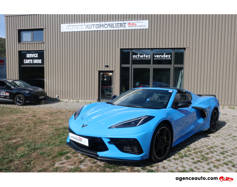 Compra de Coches Usados, Coches Usados Baratos %'|'% Agence Auto Chevrolet Corvette C8 LT3 Z51 Stingray 503Cv Bleu Año 2021 Automatique Essence