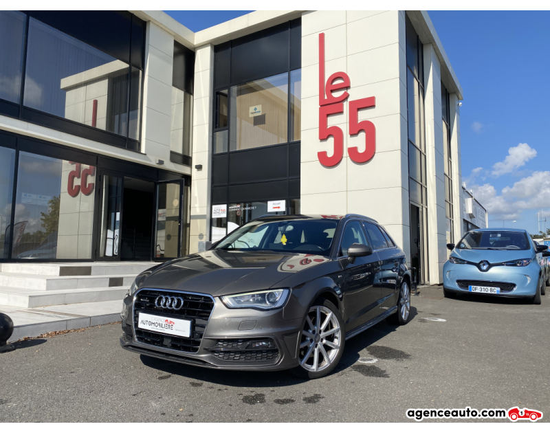 Aankoop Gebruikte Auto, Goedkope Gebruikte Auto | Agence Auto Audi A3 Sportback 2.0 184 quattro Marron Jaar 2014 Automatique Diesel