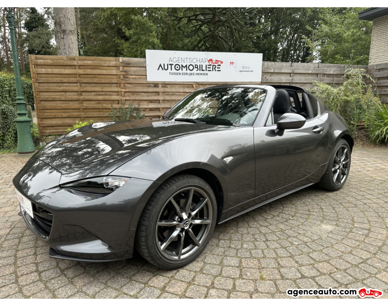 Achat voiture occasion, Auto occasion pas cher | Agence Auto Mazda MX-5 2,0 160PK Gris Année 2017 Manuelle Essence
