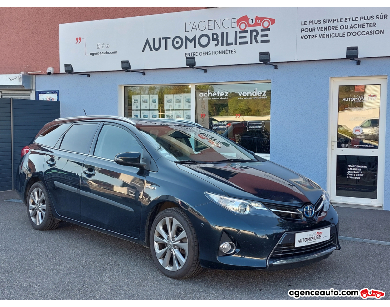 Achat voiture occasion, Auto occasion pas cher | Agence Auto Toyota Auris TS HYBRID NG 136 CH STYLE Bleu Année 2014 Automatique Hybride