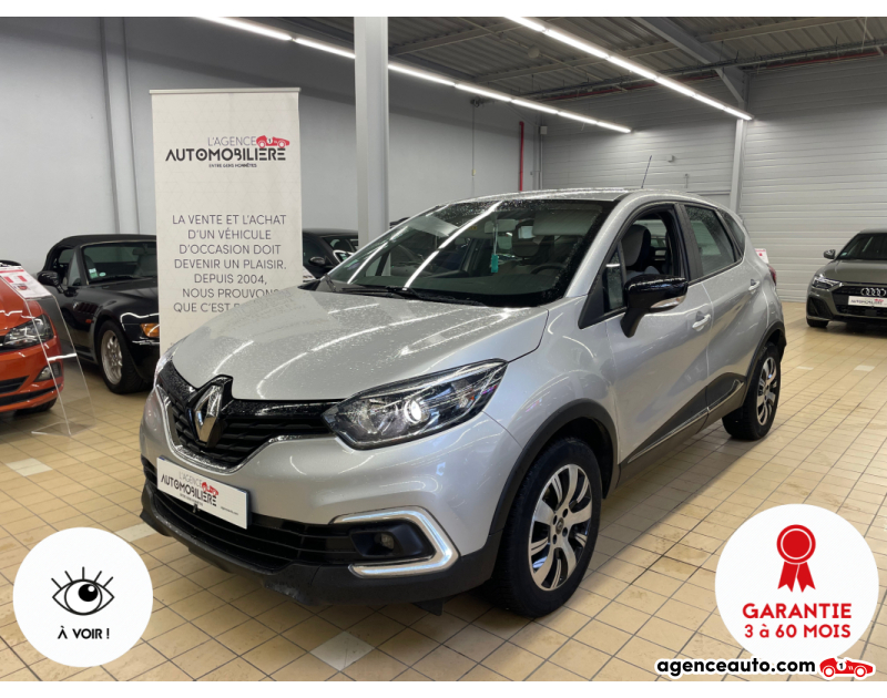 Achat voiture occasion, Auto occasion pas cher | Agence Auto Renault Captur 0.9 TCE 90 BUSINESS Gris Année 2019 Manuelle Essence