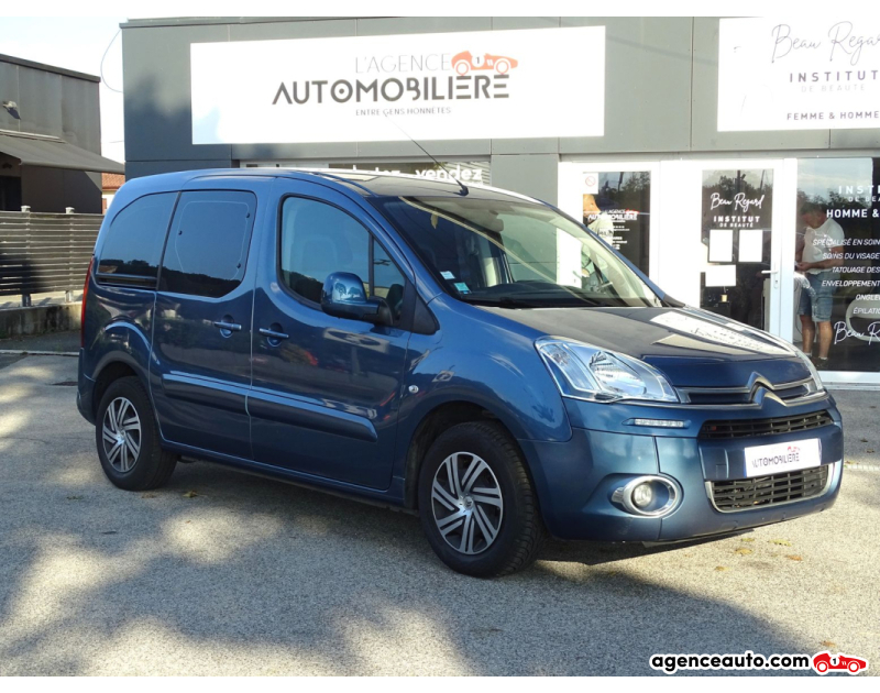 Compra de Coches Usados, Coches Usados Baratos %'|'% Agence Auto Citroen Berlingo (B9) 1.6 HDi 92 ch SEDUCTION BVM5 Bleu Año 2014 Manuelle Diesel