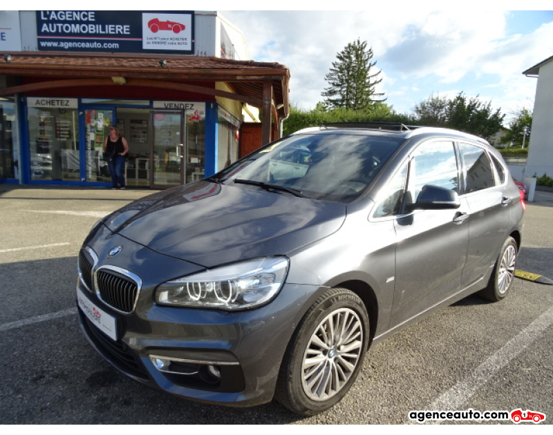 Achat voiture occasion, Auto occasion pas cher | Agence Auto Bmw Série 2 ActiveTourer 2.0 218 D 150 LUXURY BVA Gris Année 2018 Automatique Diesel