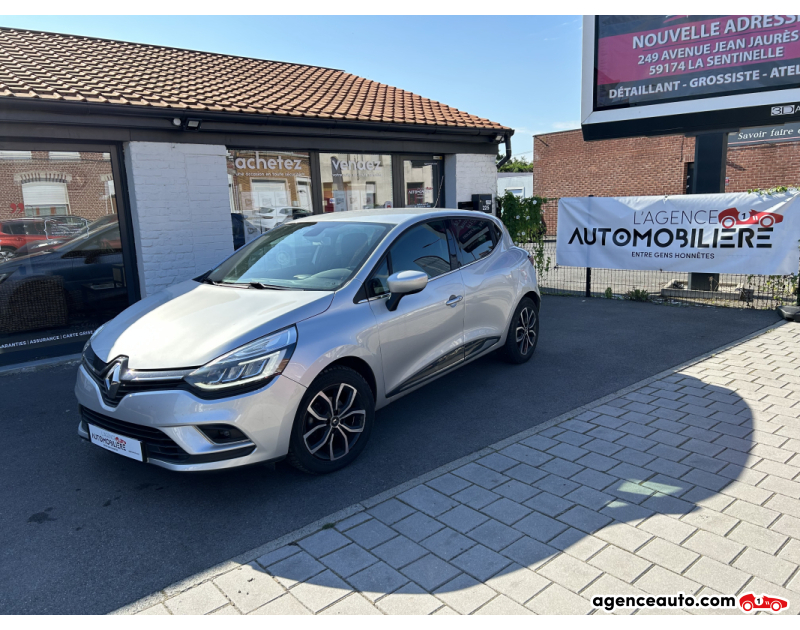 Achat voiture occasion, Auto occasion pas cher | Agence Auto Renault Clio IV (2) 1.5 DCI 90 INTENS Argent Année 2019 Manuelle Diesel
