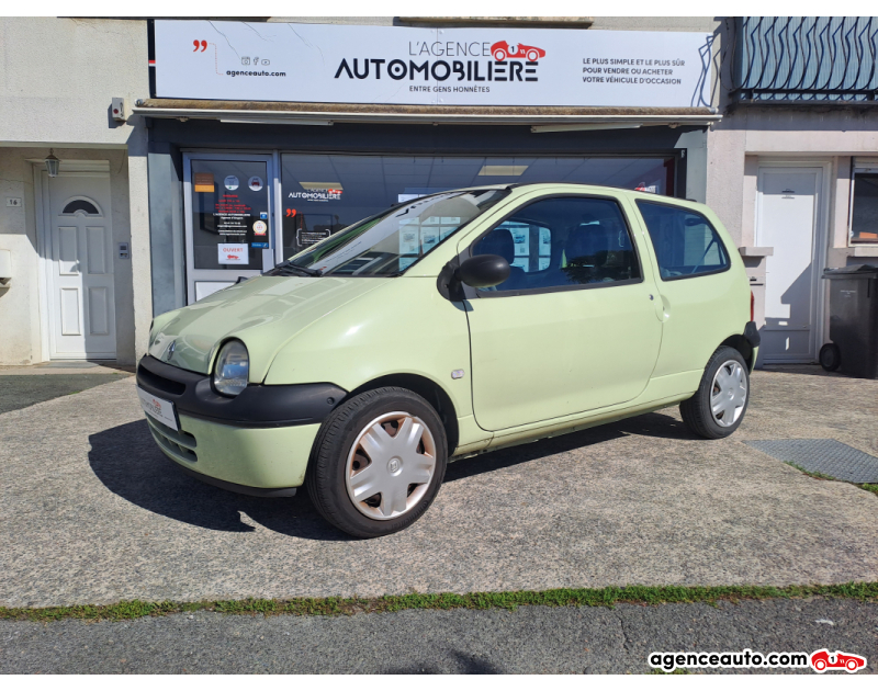 Compra de Coches Usados, Coches Usados Baratos %'|'% Agence Auto Renault Twingo I Phase 2 1.2 i 60cv Distribition Neuve Vert Año 2005 Manuelle Essence