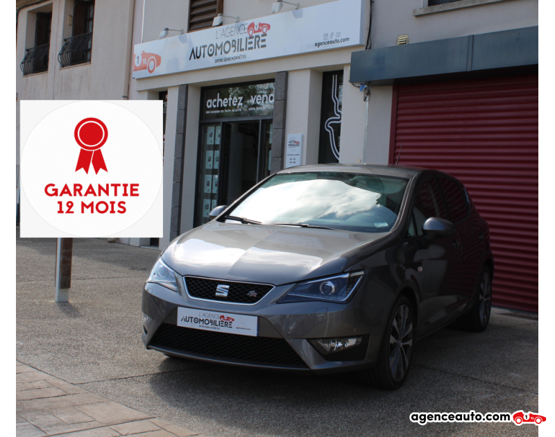 Achat voiture occasion, Auto occasion pas cher | Agence Auto Seat Ibiza 1.4 TDI 105CH FR ( Caméra de recul , GPS ) Gris Année 2017 Manuelle Diesel