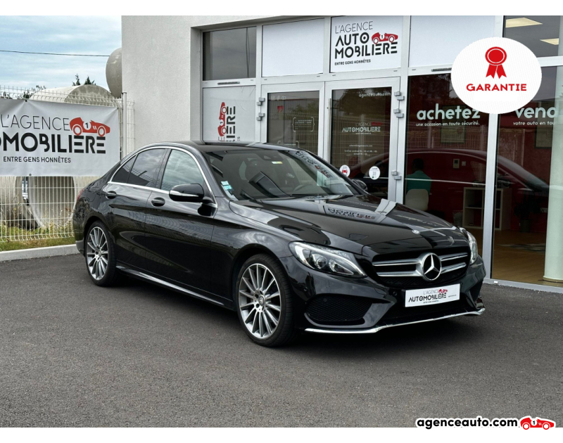 Achat voiture occasion, Auto occasion pas cher | Agence Auto Mercedes Classe C 220 BlueTEC Sportline 170cv 7G-Tronic Plus Noir Année 2014 Automatique Diesel