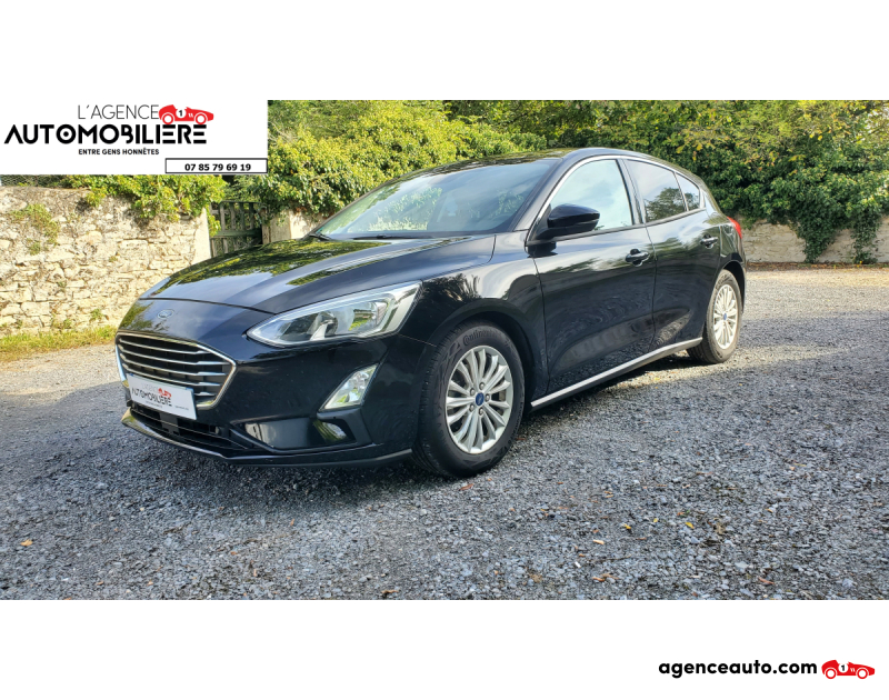 Acquisto Auto Usate, Auto Usate Economiche | Agenzia Automobiliare Ford Focus 1.0 125 Titanium BVA8 Noir Anno 2019 Automatique Essence