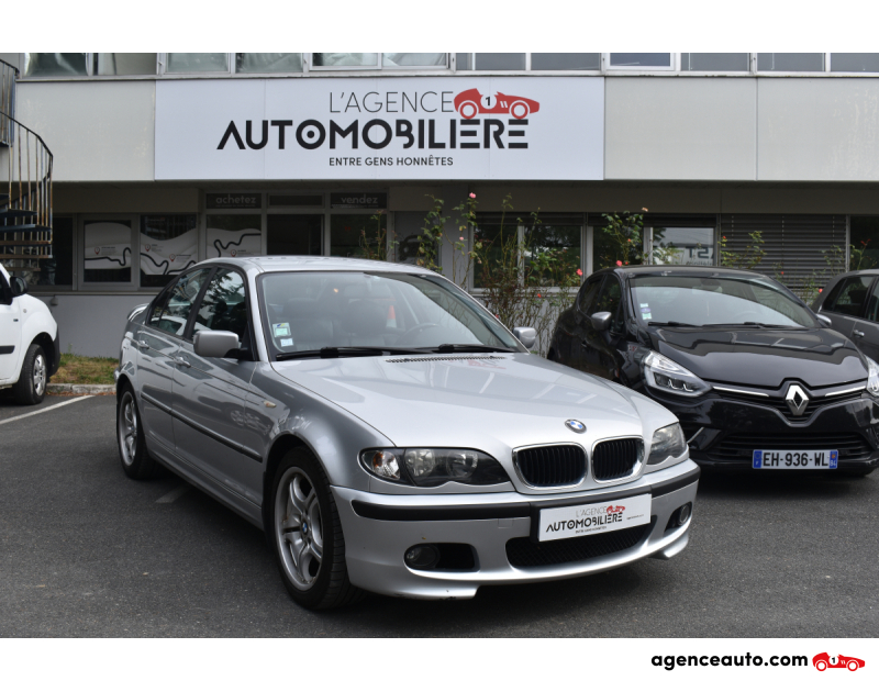 Achat voiture occasion, Auto occasion pas cher | Agence Auto Bmw Série 3 (E46) Berline 320d 2.0 TD BVM6 150cv Argent Année 2003 Manuelle Diesel