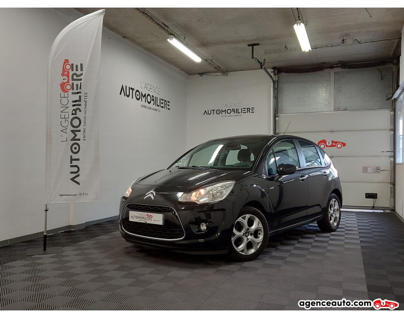 Achat voiture occasion, Auto occasion pas cher | Agence Auto Citroen C3 II 1.6 E-HDI 90 AIRDREAM EXCLUSIVE Noir Année 2012 Manuelle Diesel