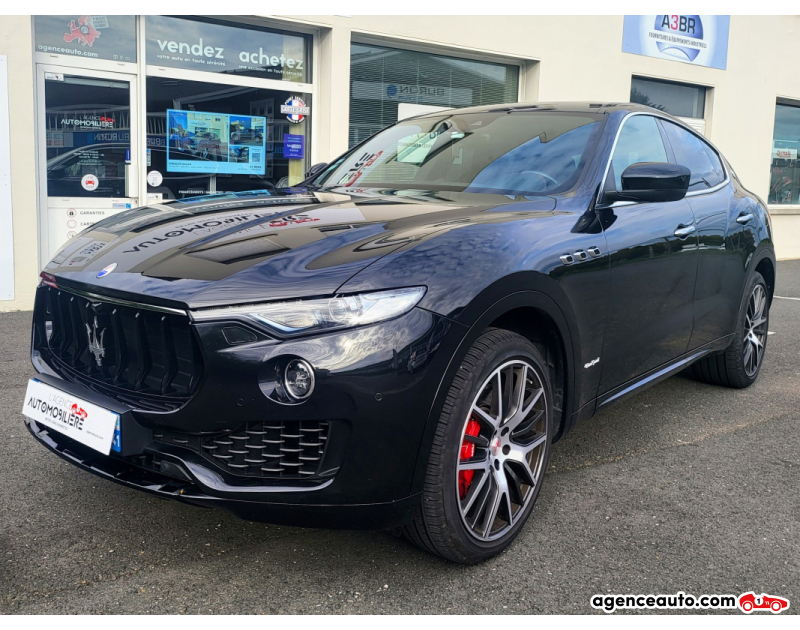Gebrauchtwagenkauf, Günstige Gebrauchtwagen | Automobilienagentur Maserati Levante 3.0 V6 BI-TURBO 430 CH SQ4 GRANSPORT - ORIGINE FRANCE Noir Jahr 2016 Automatique Essence