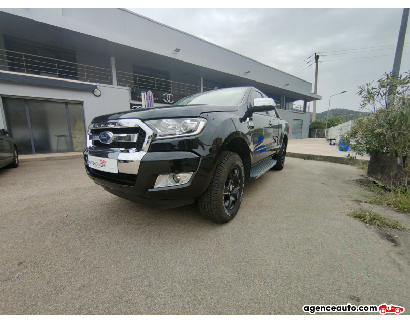Compra de Carros Usados, Carros Usados Baratos | Auto Immo Ford Ranger SUPER CABINE 3.2 TDCI 200 LIMITED 4X4 BVA Noir Ano 2019 Automatique Diesel