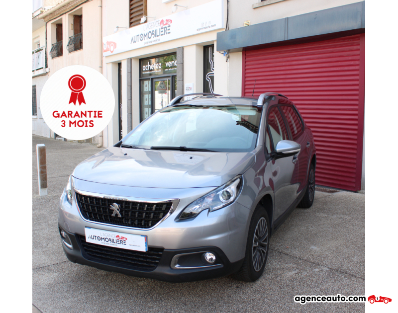 Achat voiture occasion, Auto occasion pas cher | Agence Auto Peugeot 2008 1.5 BlueHDi 100ch S&S BVM5 Active ( Radar de recul , GPS ) Gris Année 2019 Manuelle Diesel