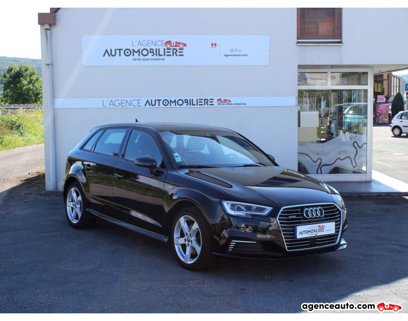 Compra de Coches Usados, Coches Usados Baratos %'|'% Agence Auto Audi A3 A3 SPORTBACK 1.4 TFSI 204 CH e-TRON design luxe s tronic 6 Noir Año 2017 Automatique Hybride