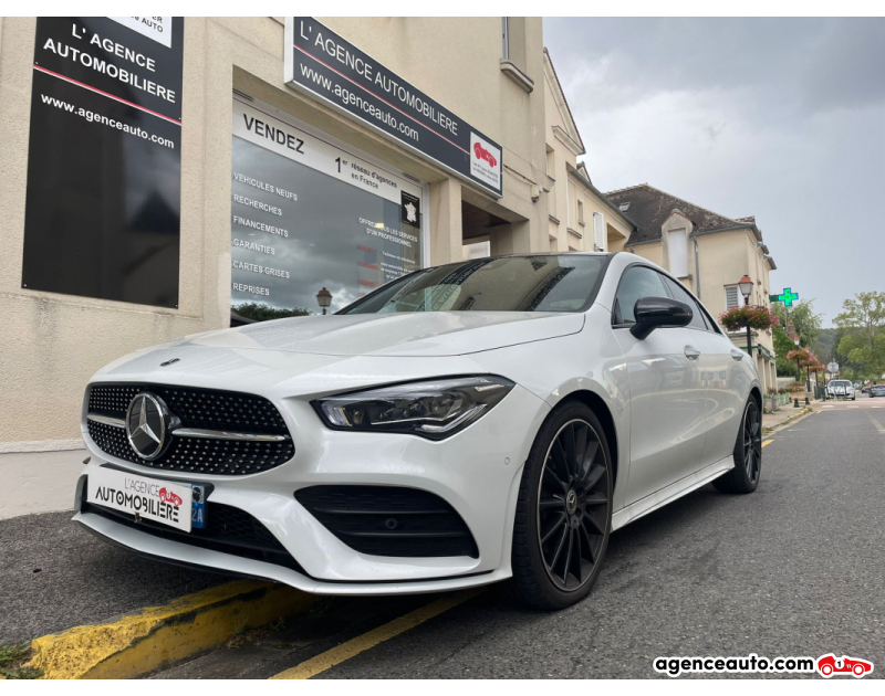 Achat voiture occasion, Auto occasion pas cher | Agence Auto Mercedes Classe CLA 200D 150cv AMG-LINE+OPTIONS ORIGINE FRANCE! Blanc Année 2022 Automatique Diesel