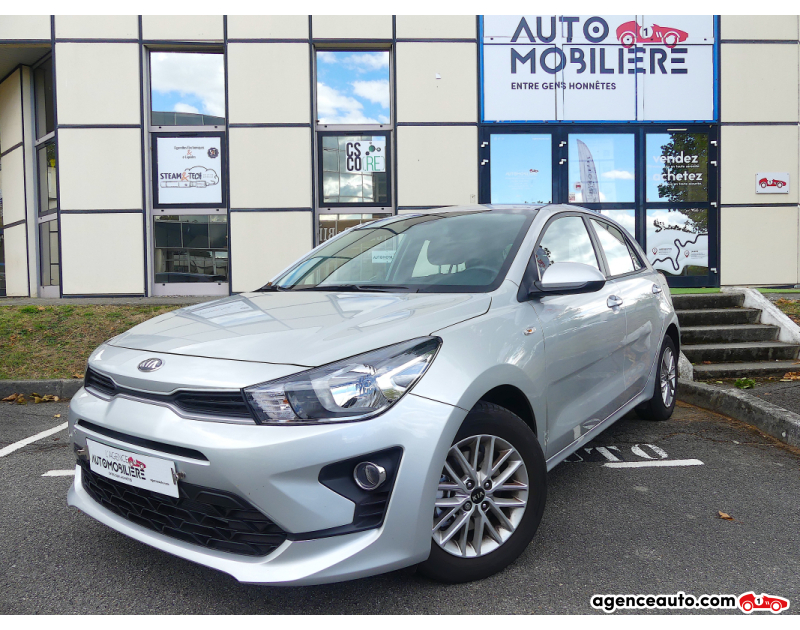 Achat voiture occasion, Auto occasion pas cher | Agence Auto Kia Rio 1.2 MPI 85 ACTIVE Argent Année 2021 Manuelle Essence