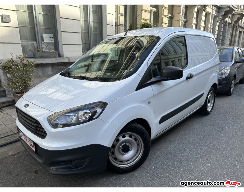 Aankoop Gebruikte Auto, Goedkope Gebruikte Auto | Agence Auto Ford Transit 1,5 COURIER Blanc Jaar 2018 Manuelle Diesel