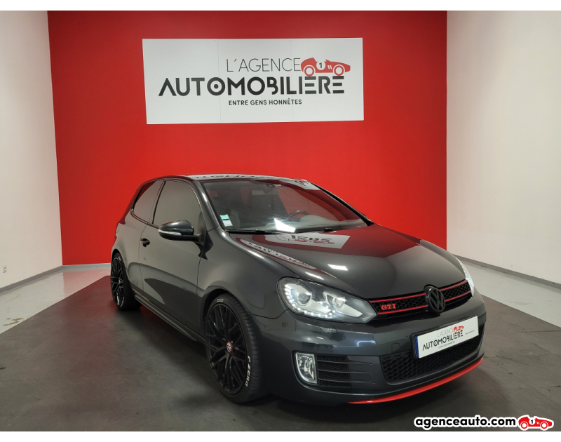 Achat voiture occasion, Auto occasion pas cher | Agence Auto Volkswagen Golf VI GTI 2.0 TSI 211 DSG6 ETHANOL CARPLAY Gris Année 2011 Automatique Bioethanol