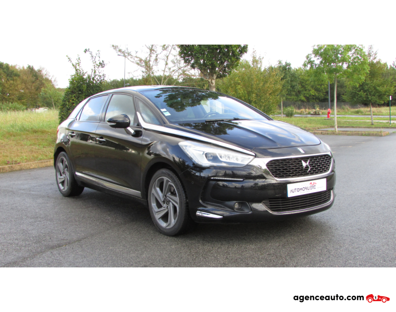 Achat voiture occasion, Auto occasion pas cher | Agence Auto DS DS 5 2,0L HDI 180CH SPORT CHIC EAT6 Noir Année 2017 Automatique Diesel