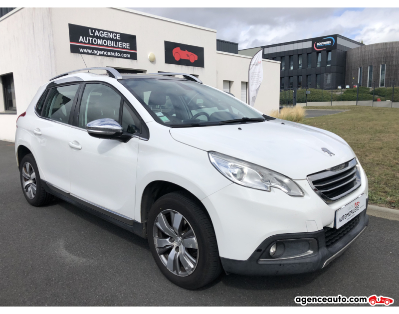 Achat voiture occasion, Auto occasion pas cher | Agence Auto Peugeot 2008 1.6 e-HDi S&S 115ch Allure Blanc Année 2014 Manuelle Diesel