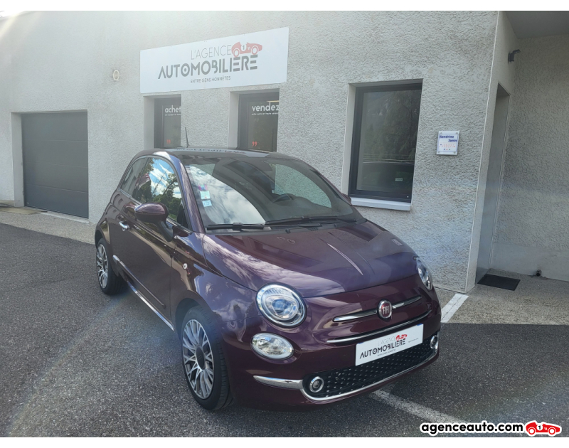 Achat voiture occasion, Auto occasion pas cher | Agence Auto Fiat 500 0.9 85ch Turbo TwinAir STAR S&S 1ère main toit panoramique Bordeaux Année 2019 Manuelle Essence