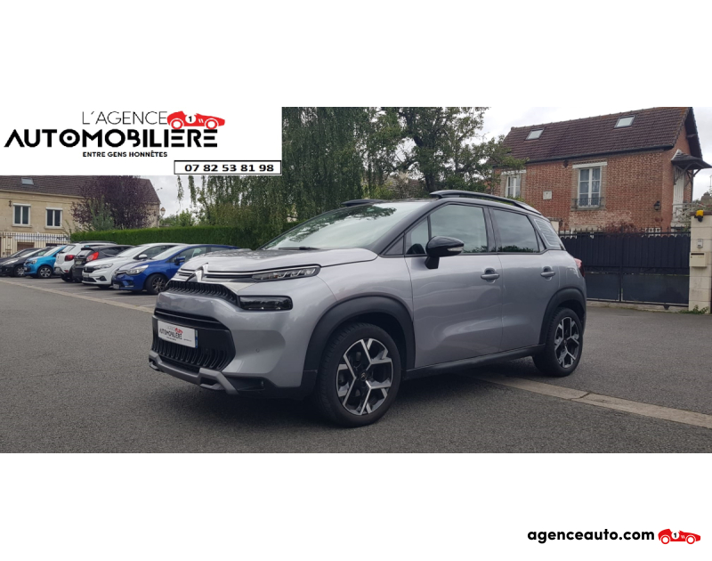 Acquisto Auto Usate, Auto Usate Economiche | Agenzia Automobiliare Citroen C3 AIRCROSS 1.2 Puretech 130 Shine Pack EAT BVA S/S Gris Anno 2021 Automatique Essence